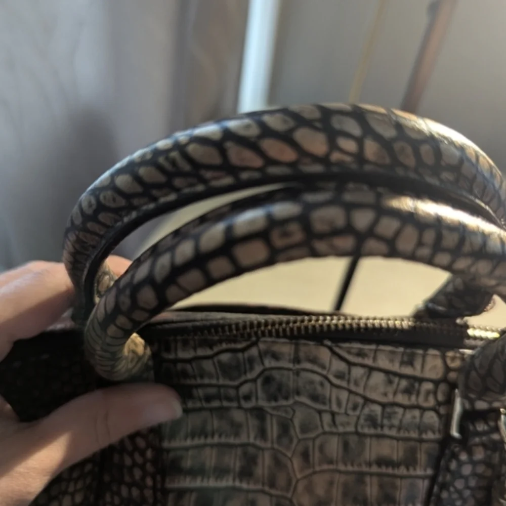 Brahmin Milan Large Duxbury Satchel with Tassel RARE